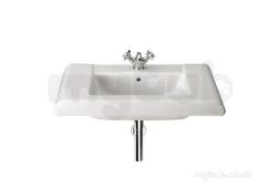 Roca Sanitaryware -  New Classical 630mm One Tap Hole Basin White