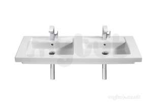 Roca Furniture and Vanity Basins -  Roca Prisma 1200mm Basin White 327540000