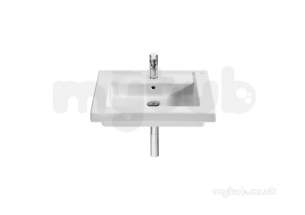 Roca Furniture and Vanity Basins -  Roca Prisma 600mm Basin White 327546000
