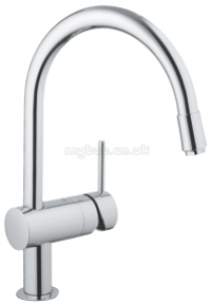 Grohe Kitchen Brassware -  Grohe Minta 32918 Pull Out Spout Sink Mixer Cp 32918000