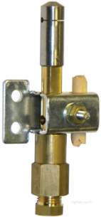 Black Automatic Gas Controls -  Black Teknigas M Pilot Burner N.g Tip C Y108