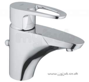 Grohe Tec Brassware -  Grohe Grohe Europlus 33155 Single Lvr Basin Mixer P/out Spt
