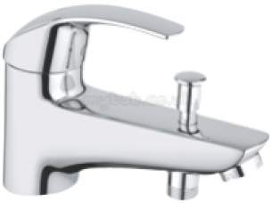 Grohe Tec Brassware -  Grohe Eurosmart33412 Mono Single Lvr Bsm 33412000