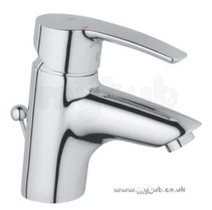 Grohe Tec Brassware -  Grohe Grohe Eurostyle 33558 Mono Single Lvr Basin Mixer Puw
