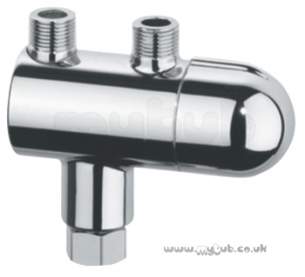 Grohe Tec Brassware -  Grohtherm Micro 34023 In-line Basin Stat 34023000