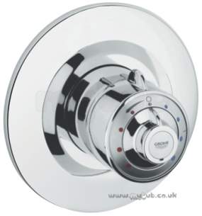 Grohe Shower Valves -  Grohe Avensys 34032 Dual Therm Shower Valve Conc Cp