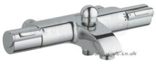 Grohe Tec Brassware -  Grohe G1000 34156 Therm Bs Mixer Ex Pllrs Cp 34156000