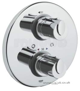 Grohe Shower Valves -  Grohe G1000 34161 Therm Shower Valve Conc Cp 34161000