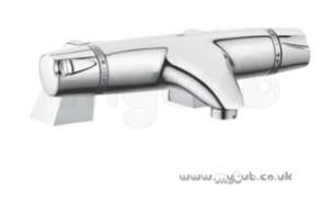Grohe Tec Brassware -  Grohe G3000 34188 Two Tap Holes Therm B/s Mixer Cp