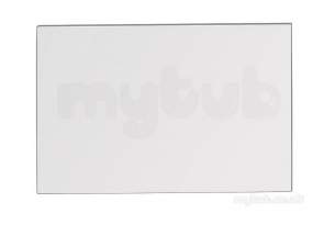 Delabie Accessories and Miscellaneous -  Delabie Unbreakable Bathroom Mirror 10x485x585 Mirror Pol St Steel