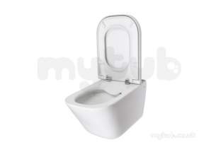 Roca Sanitaryware -  The Gap Clean Rim Wall Hung Pan White