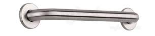 Delabie Grab and Hand Rails -  Delabie Basic Grab Bar 32 L400 Stainless Steel Satin Finish