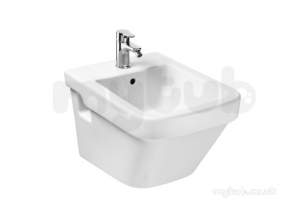 Roca Sanitaryware -  Dama-n Compact Wall Hung Bidet White