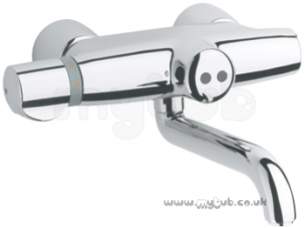 Grohe Tec Brassware -  Grohe Europlus E Infra-red Thermo Basin Mixer 36239000
