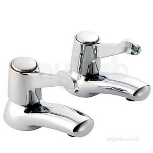 Pegler Mercia Brassware -  Mercia Qt 3/4 Inch Bath Pillar Taps