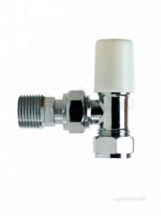 Eph Valves and Controls -  Eph Lsw 15mm Angled Lockshield Valve