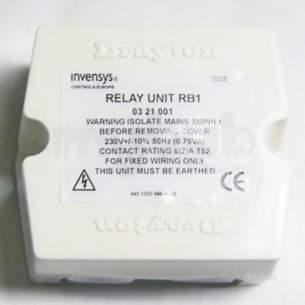 Invensys Valves and Actuators -  Drayton Rb.1 Relay Flowshare.1 03 21 001
