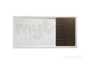 Roca Shower Trays -  Malta Walk In Tray And Wenge Platform