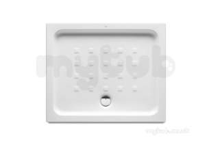 Roca Shower Trays -  Easy 900 X 750 X 80mm Crmc Shower Tray White