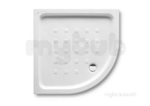 Roca Shower Trays -  Easy 900x900 Crmc Quad Shower Tray White
