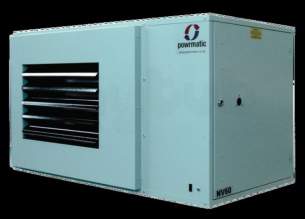Powrmatic Oil and Gas Fired Air Heaters -  Powrmatic Nv140f Ng Unit Heater 140kw Green