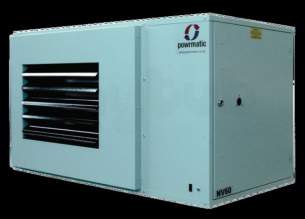 Powrmatic Oil and Gas Fired Air Heaters -  Powrmatic Nv50f Gas Unit Heater 50kw Green