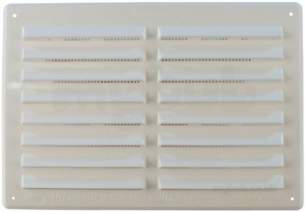 Passive Ventilation Grilles -  Stadium 9 1/2 Inch X 6 1/2 Inch Louv Vent Bm466/f