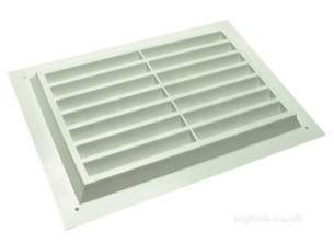 Passive Ventilation Grilles -  Stadium 10 Inch X7 Inch Louvr Ventilator Bm72/1