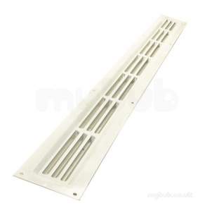 Passive Ventilation Grilles -  Stadium 2 75 Inch X31 Inch Alum Door Vent Bm372/w