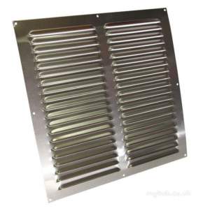 Passive Ventilation Grilles -  Stadium 12x 9 Inch Alum Louvre Vent Bm364