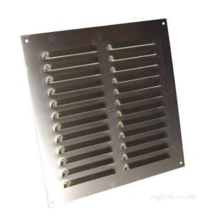 Passive Ventilation Grilles -  Stadium 9x 9 Inch Alum Louvre Vent Bm363