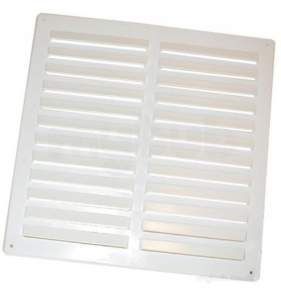 Passive Ventilation Grilles -  Stadium 9 Inch X9 Inch Plastic Louvred Vent Bm469