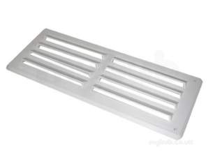 Passive Ventilation Grilles -  Stadium 9 Inch X9 Inch Plstc Louvre Vent Bm469/f