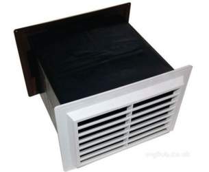 Passive Ventilation Grilles -  Stadium Vario Vent With Cowl Bm700/4