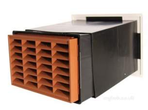 Passive Ventilation Grilles -  Stadium Vario Vent With Brick Bm701/3
