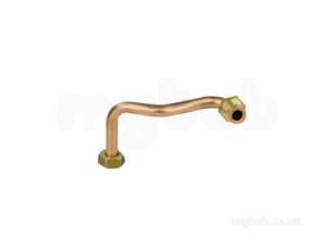 Vokera Boiler Spares -  Vokera 10023643 Safety Valve Outlet Tail