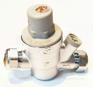 Altecnic Sealed System Equipment -  Altecnic 15mm Press Red Valve 1-6 Bar
