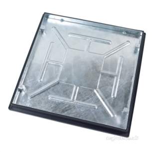 Manhole Covers and Frames Steel and Galv -  Mcf 600x600x5t Galv S/lock Recess T16g3