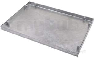 Manhole Covers and Frames Steel and Galv -  900x600mm Tray 5t Sealed/locked T36g3