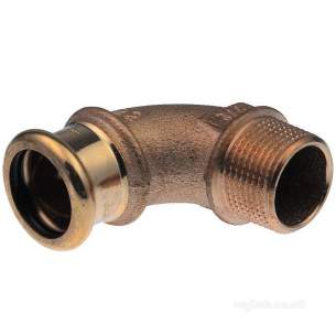 Xpress Copper and Solar Fittings -  Pegler Yorkshire Xpress Cu S13 Mi Elbow 15x3/8