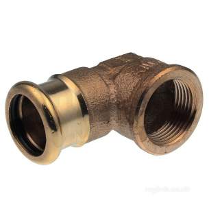 Xpress Copper and Solar Fittings -  Pegler Yorkshire Xpress Cu S14 Fi Elbow 15x3/8