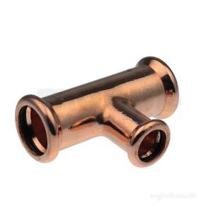 Xpress Copper and Solar Fittings -  Pegler Yorkshire Xpress Cu S25 Rb Tee 15x15x12