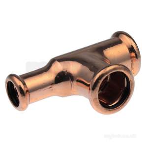 Xpress Copper and Solar Fittings -  Pegler Yorkshire Xpress Cu S26 Re Tee 15x12x15