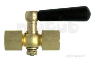 Brannan Thermometers -  Brannan 3/8 Inch Bsp Brass Gaugecock F And F39001