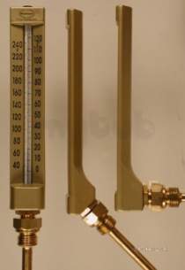 Brannan Thermometers -  Brannan S Steel 1/2 Inch X 100mm Pkt 39/112/0