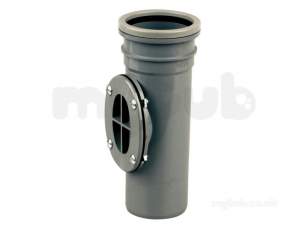 Wavin Certus Products -  82mm S/s Bolted Access Pipe 3cs274e