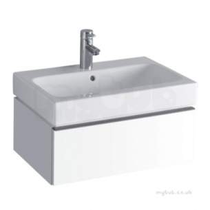 Twyford Galerie Plan Furniture -  3d 595 Vanity Unit 1 Drawer Alpine White 840260