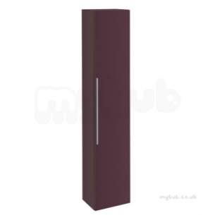 Twyford Moda Sanitaryware -  Twyford 3d Tall Cabinet Plum 840001