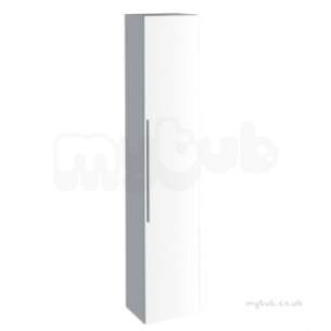 Twyford Moda Sanitaryware -  3d Tall Cabinet Alpine White 840000