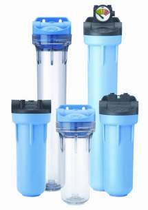 Filter Housings -  3g Housing 3/4 Inch Port Standard Clear 10 Inch Wpr